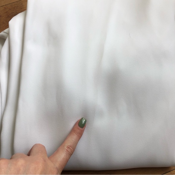 NWT Cache split front white pants | wedding | bride | tuxedo  | formal | Sz 6 - Picture 16 of 16